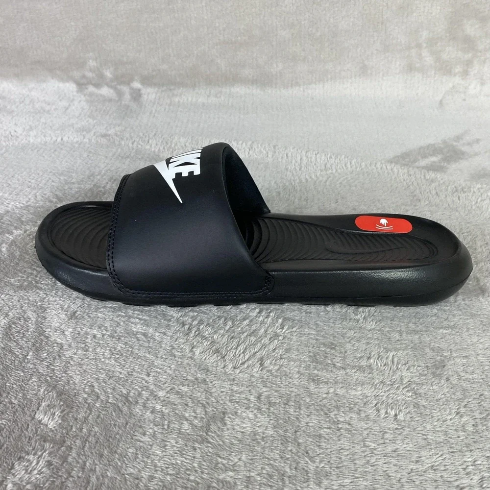 Nike Victori One Slide Sandals Mens Size 11 Black Comfort Slip On CN9675-002 NEW